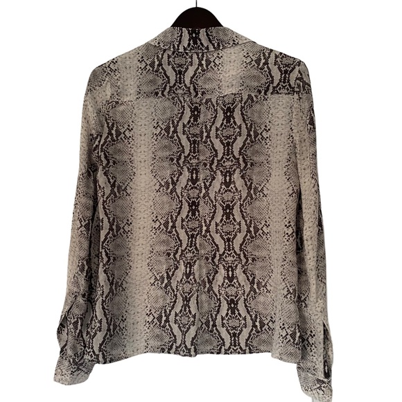 Guess by Marciano Snake Print Blouse - Size S - Picture 2 of 6